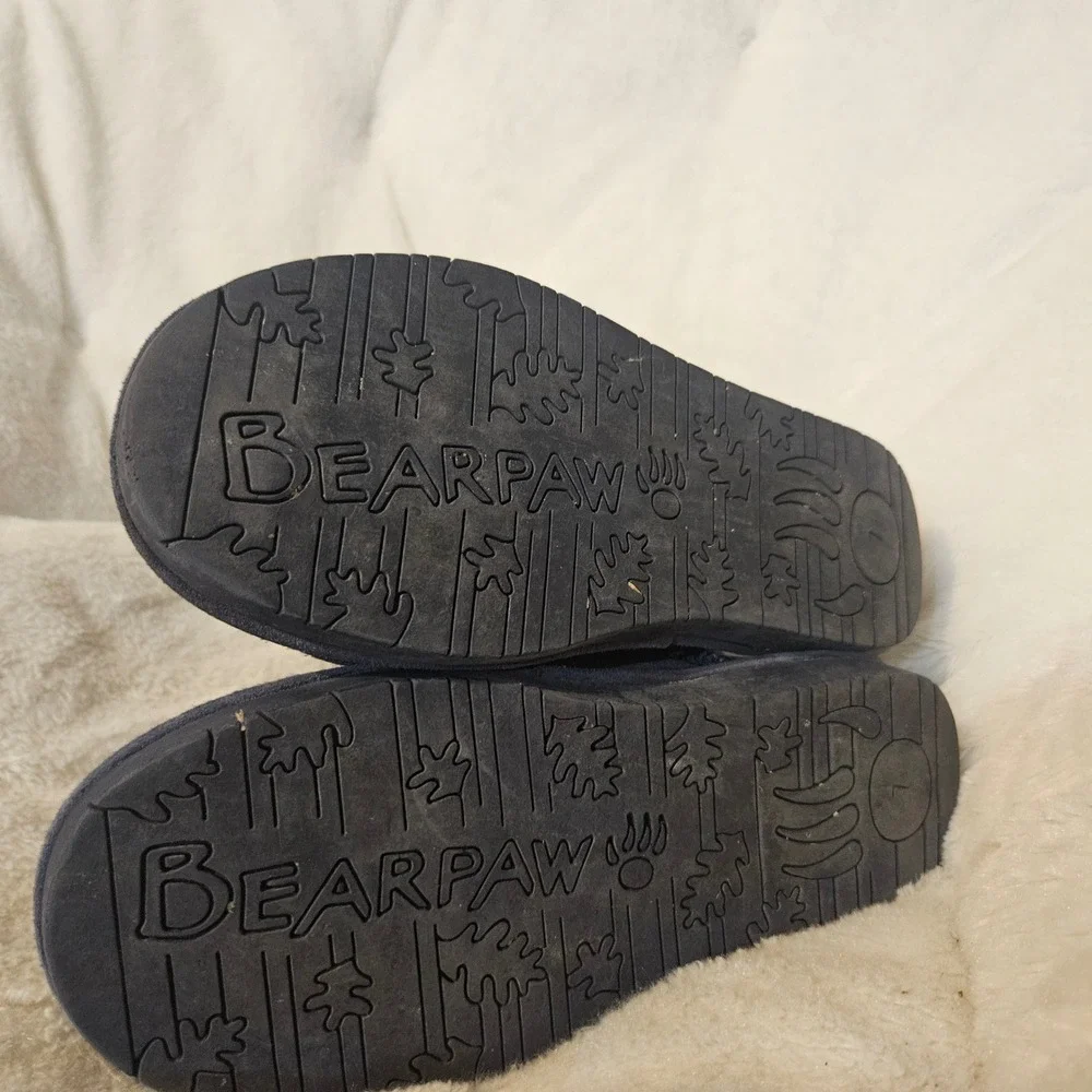 Bearpaw Suede Boots Women's Winter Warm Comfort Casual Gray‎ Size 7